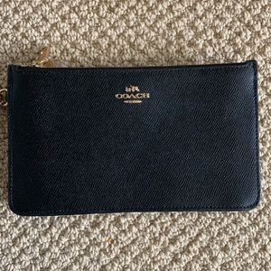 Authentic Coach Crossbody Clutch, leather, NWT